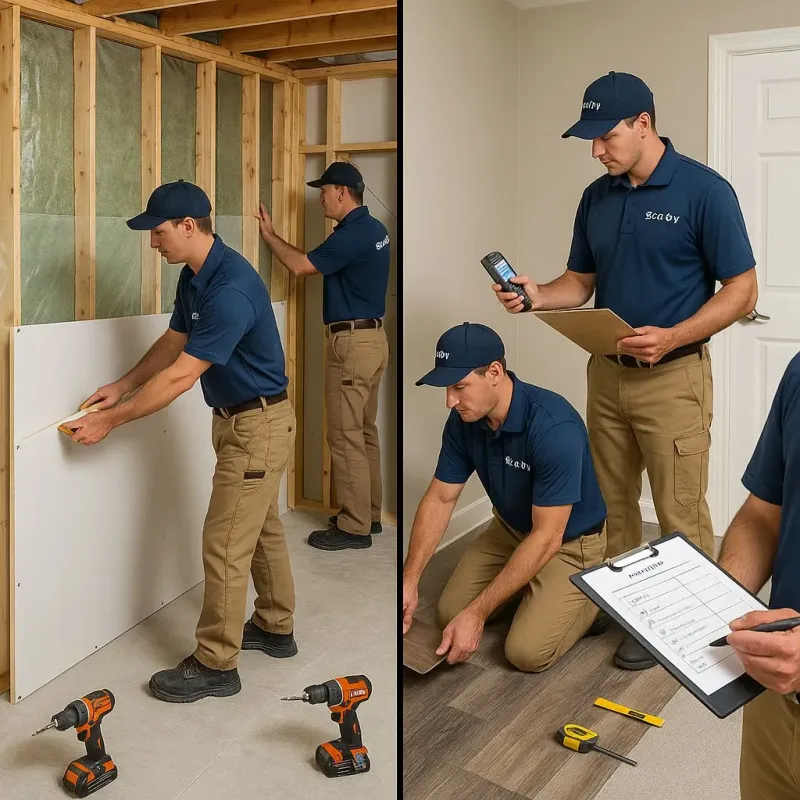 Repairs and Reconstruction process in Forest Heights, MD